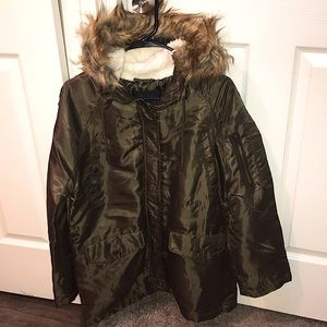 NWT - Medium Olive Green Coat